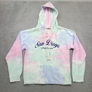 San Diego California Women's S Sweat Shirt Tie Dye Basix of America NWT‎